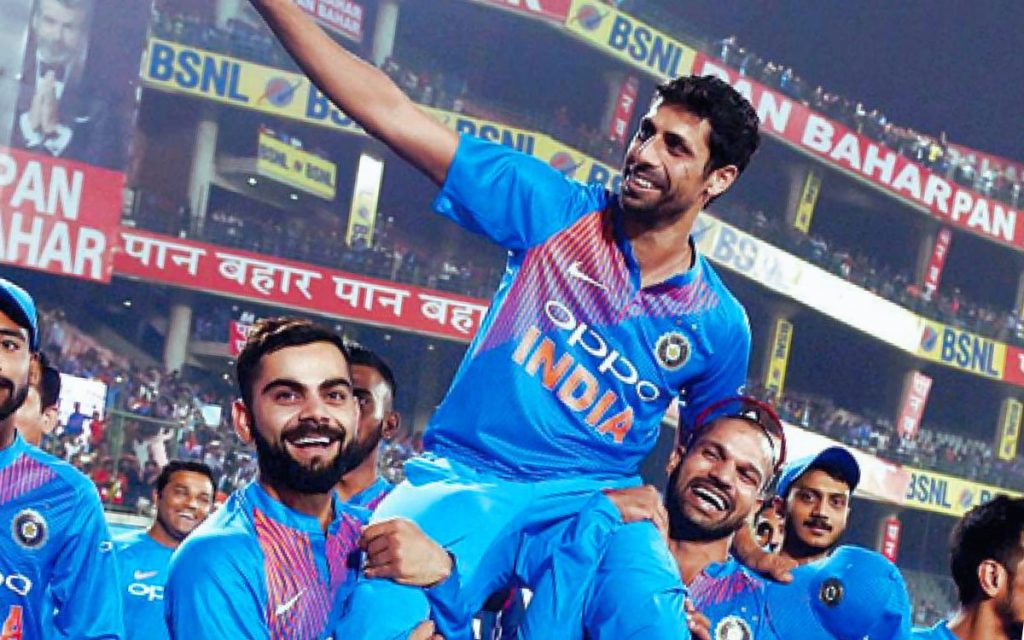 Nehra in the team as well as for his fans